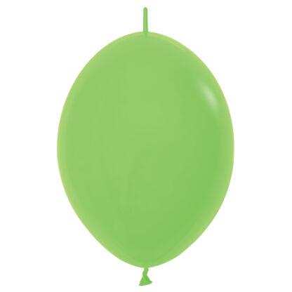 Fashion Solid 031 Lime Green Link-O-Loon Balloons - 12" Latex (50ct)