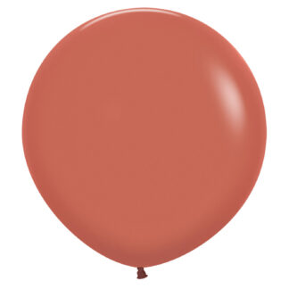 Fashion Solid 072 Terracotta Balloons - 24" Latex (3ct)