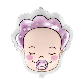 Baby Girl Balloon - (40 x 45cm) Foil