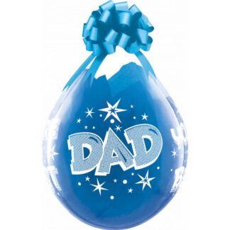 Dad You're The Best Diamond Clear Balloons - 18" Latex (25ct)