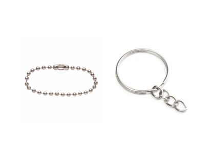 20 Key Rings With Chain