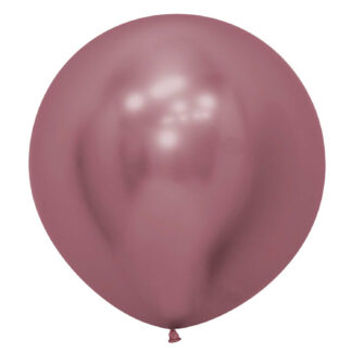 Reflex 909 Pink Balloons - 24" Latex (3ct)