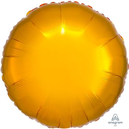 Metallic Gold Round Balloon - 18" Foil unpackaged