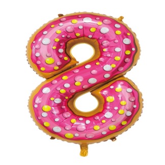 Young Editions Number 8 Balloon - 30" Foil