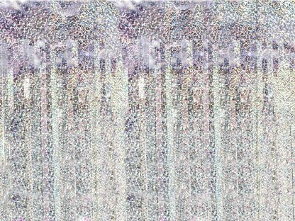 Holographic Party Curtain - (90 x 250cm)