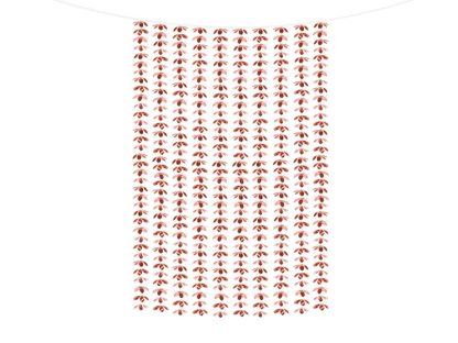 Rose Gold Flowers Backdrop - (100 x 210cm)