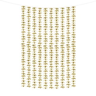 Gold Flowers Backdrop - (100 x 210cm)