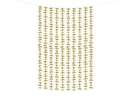 Gold Flowers Backdrop - (100 x 210cm)