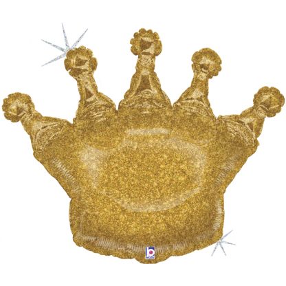 Glittering Crown Holographic Supershape - foil