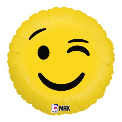 Emoji Wink - Foil 18"
