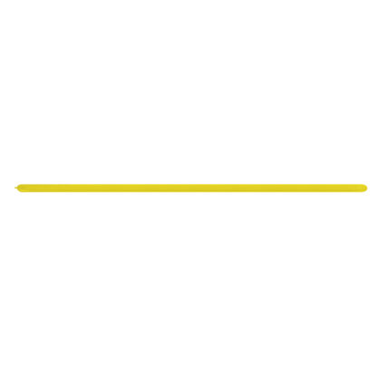 Metallic 520 Yellow Modelling Balloons – 160 Latex (100ct)