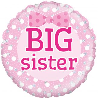 Big Sister Holographic baby - 18" Foil