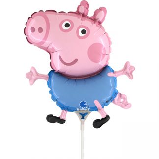 Mini George Pig Shape Air-Filled Balloon – Foil