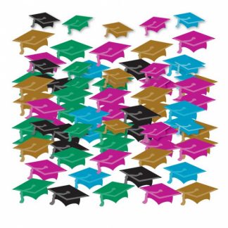 Graduate Mini Hat Confetti - 14gm