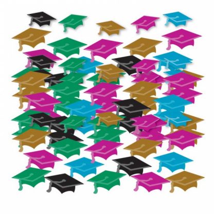 Graduate Mini Hat Confetti - 14gm