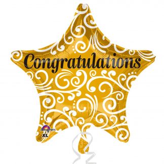 Congratulations Sophisticated Balloon - 18" Foil