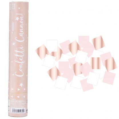 Confetti Cannons Rose Gold 24cm - 1 PC