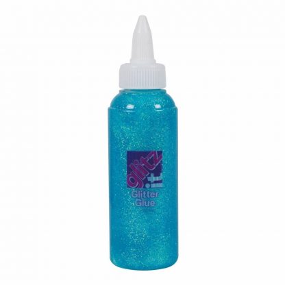 Glitz It Glitter Glue Ice Blue (120ml)
