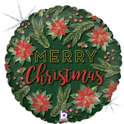 Mini Watercolor Christmas Shape Air-Filled Balloon – Foil