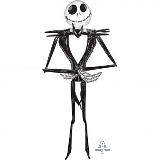 Jack Skellington AirWalker Foil Balloons  - Foil 30"/76cm x 84"/2.13m
