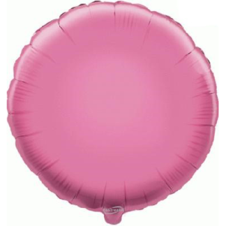 Pink Round Balloon - 18" Foil