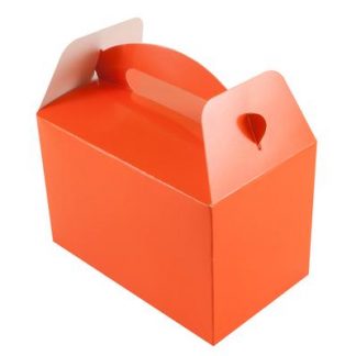 Orange Party Box No 4 - (100mm x 154mm x 92mm) (6ct)