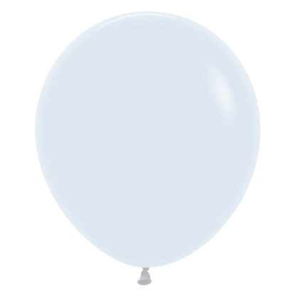 Fashion White 005 Balloons - 18" Latex (25ct)