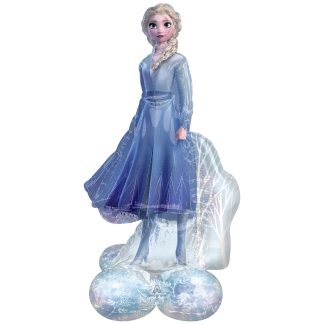 Elsa Frozen AirLoonz Foil Balloons - Foil 30"/76cm w x 54"/137cm h