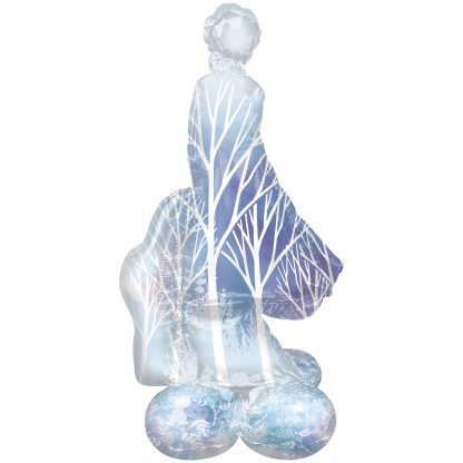 Elsa Frozen AirLoonz Foil Balloons - Foil 30"/76cm w x 54"/137cm h - Image 2
