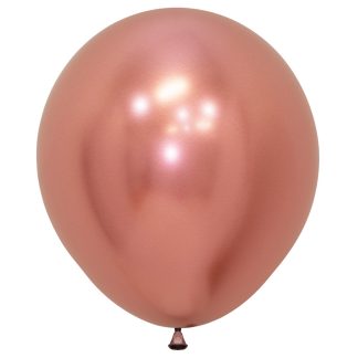 Reflex Rose Gold 968 Balloon - 18" Latex (6ct)