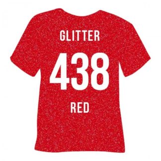 POLI-FLEX® TURBO Flex Film Red Glitter - (1m X 50 cm)