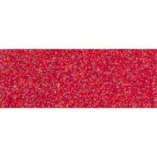 POLI-FLEX Pearl Glitter Effect Red  Vinyl - 1m X 50cm