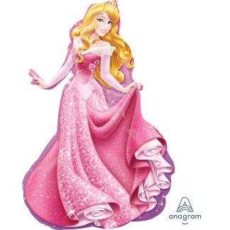 Disney Princess Aurora Sleeping Beauty SuperShape Balloon - Foil 23"/58cm w x 34"/86cm
