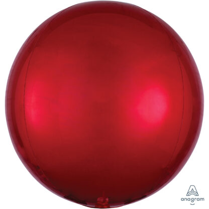 Red Orbz Balloon - (15" x 16") (1ct)