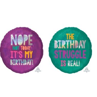 Young and Fab Birthday Balloon - 18" Foil