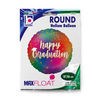 Colorful Graduation Balloon - Foil 18"/45cm