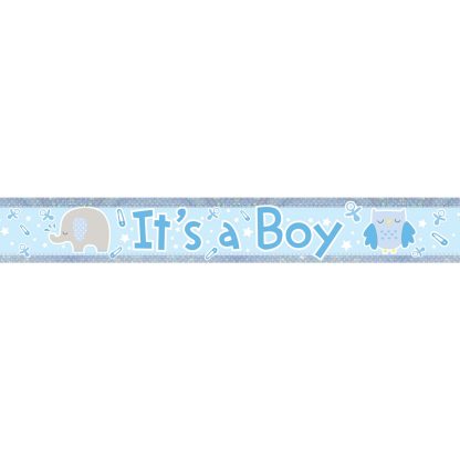 It's a Boy Holographic Banners  2.7m - 6 PC
