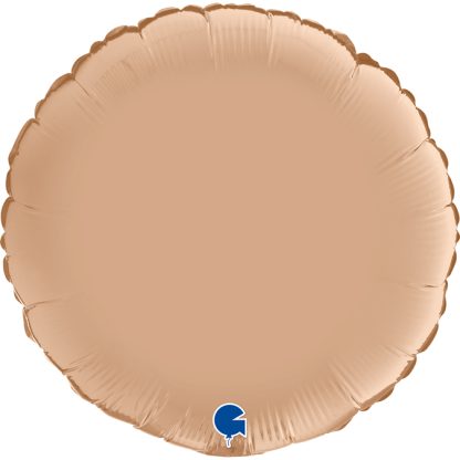 Satin Nude Round Balloon - 18" Foil