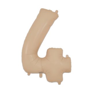 Nude Number 4 Balloon - 34" Foil