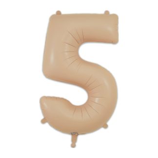Nude Number 5 Balloon - 34" Foil