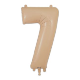 Nude Number 7 Balloon - 34" Foil
