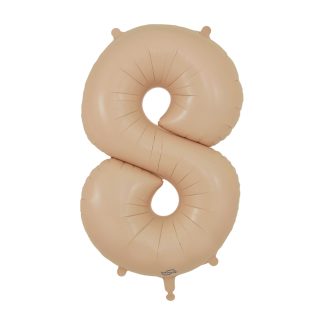 Nude Number 8 Balloon - 34" Foil