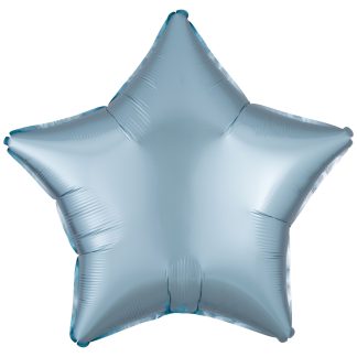 Silk Lustre Pastel BLUE Star Standard Foil - 18" foil (10 Pack) Unpackaged