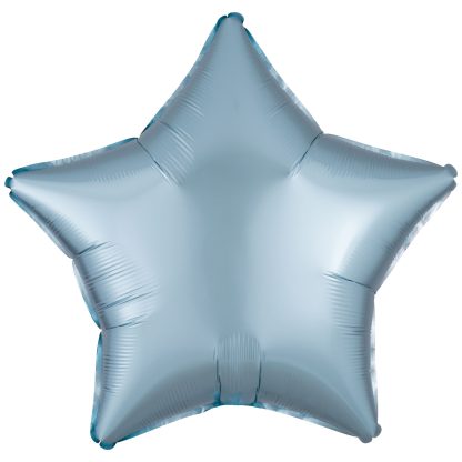 Silk Lustre Pastel BLUE Star Standard Foil - 18" foil (10 Pack) Unpackaged