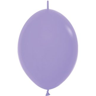 Satin Link-O-Loon Solid Lilac 450 Latex Balloons 6" - 100ct