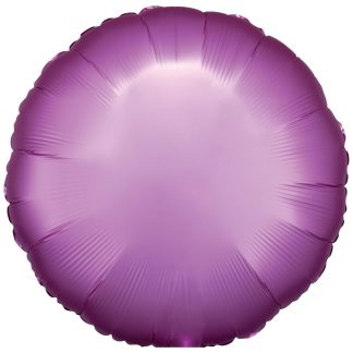 Silk Lustre Flamingo Round Standard -  18" Foil (10 Pack) Unpackaged