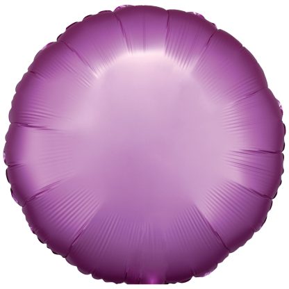 Silk Lustre Flamingo Round Standard -  18" Foil (10 Pack) Unpackaged
