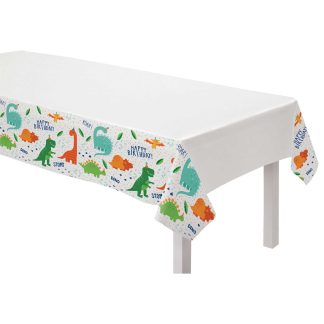 Dino-Mite Party Paper Tablecovers 1.2m x 1.8m - 1 PC