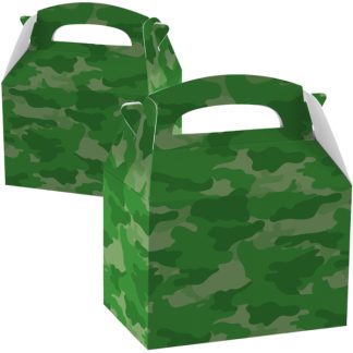 Camouflage Party Boxes - 10 PC