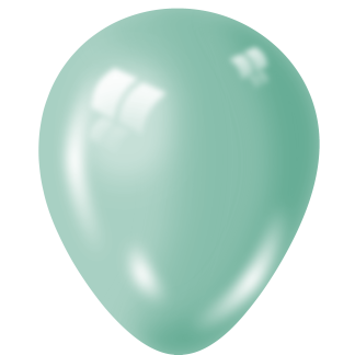 Vintage Blue Balloon - 12" Latex (100ct)